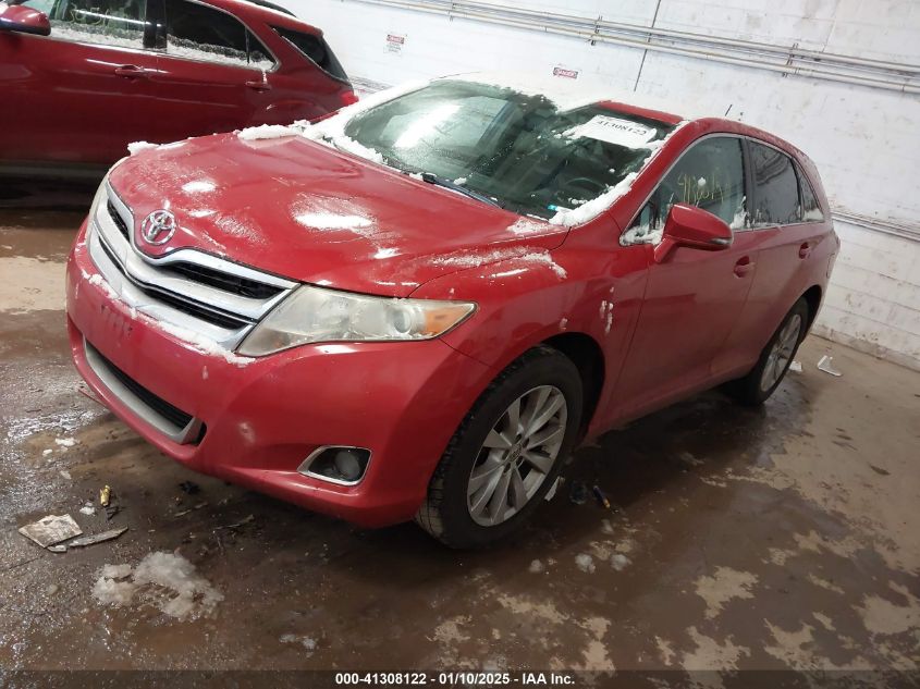 VIN 4T3BA3BB7DU042818 2013 Toyota Venza, LE no.2