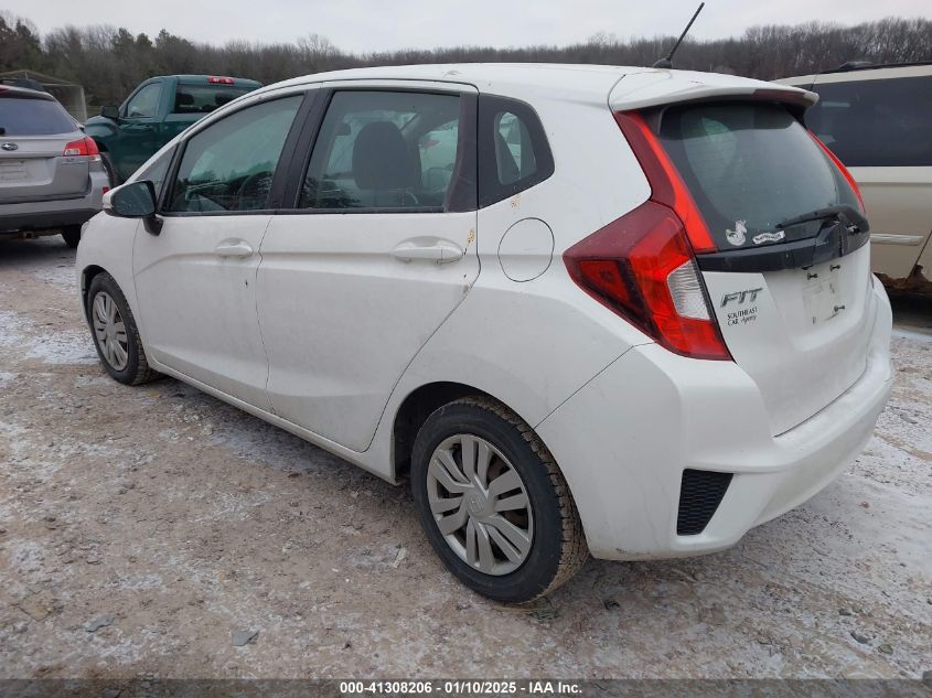 VIN 3HGGK5G52FM709382 2015 HONDA FIT no.3