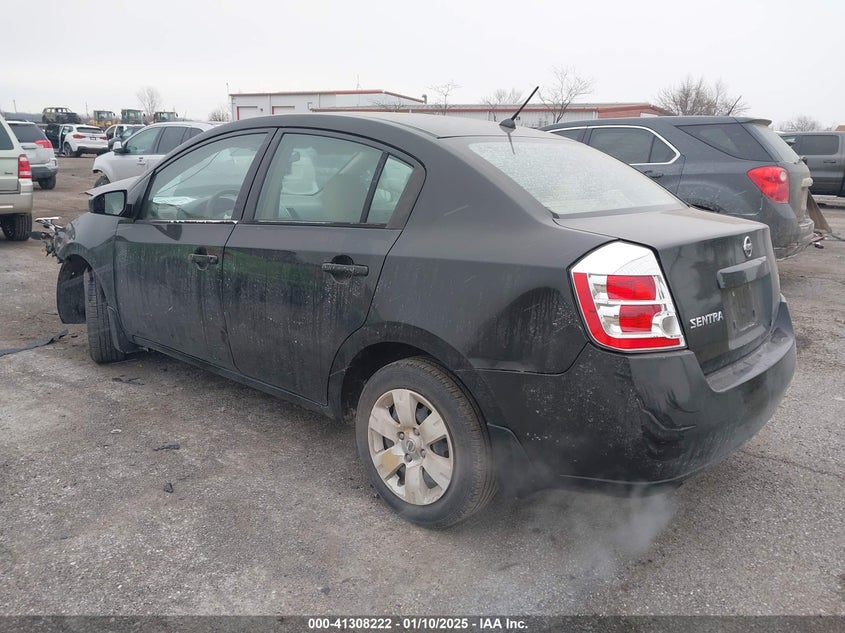 2008 NISSAN SENTRA VIN: 3N1AB61E38L713309