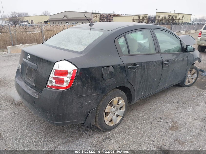 2008 NISSAN SENTRA VIN: 3N1AB61E38L713309