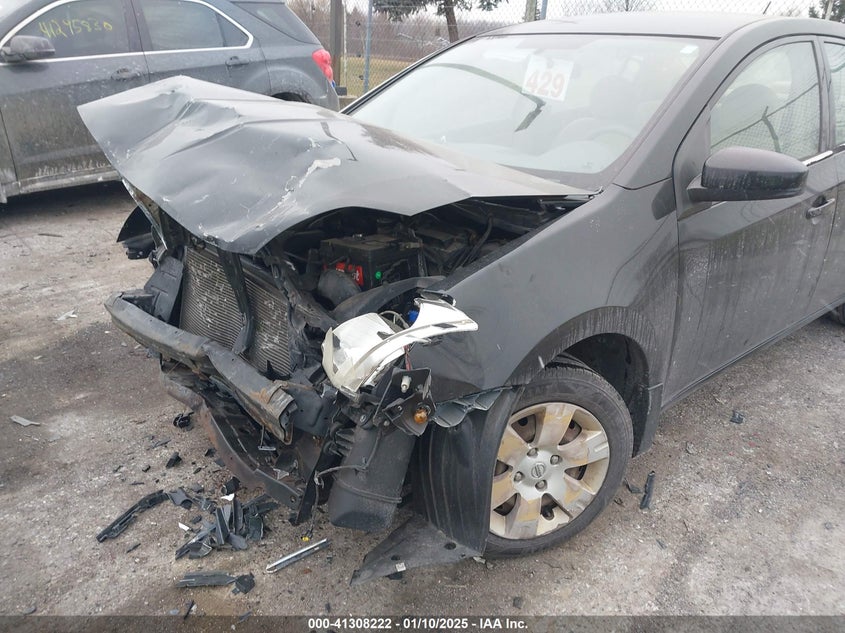 2008 NISSAN SENTRA VIN: 3N1AB61E38L713309