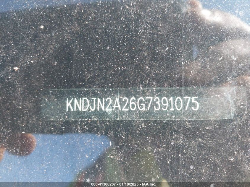 VIN KNDJN2A26G7391075 2016 KIA Soul no.9