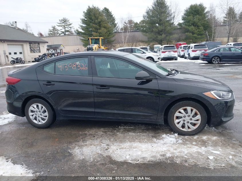 VIN KMHD74LF4HU203624 2017 Hyundai Elantra, SE no.13