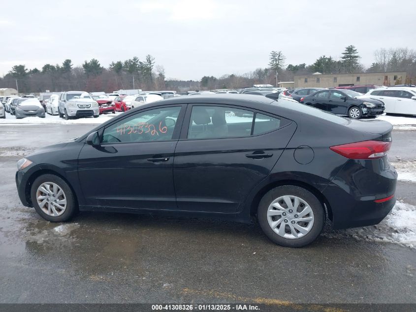 VIN KMHD74LF4HU203624 2017 Hyundai Elantra, SE no.14