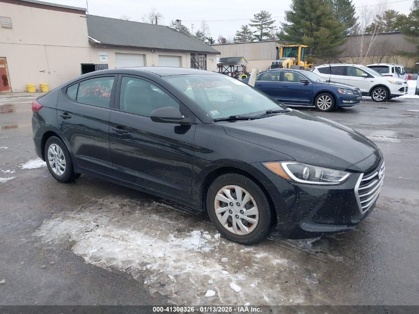 VIN KMHD74LF4HU203624 2017 Hyundai Elantra, SE no.1