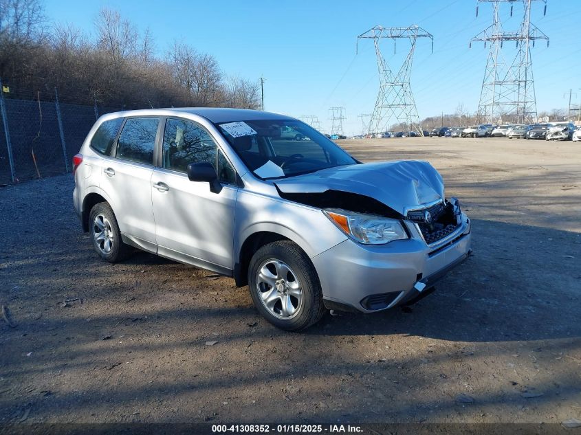 VIN JF2SJAAC9EH414876 2014 Subaru Forester, 2.5I no.1