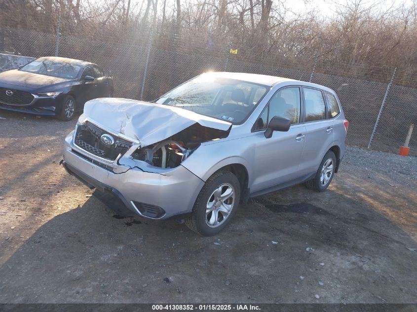 VIN JF2SJAAC9EH414876 2014 Subaru Forester, 2.5I no.2