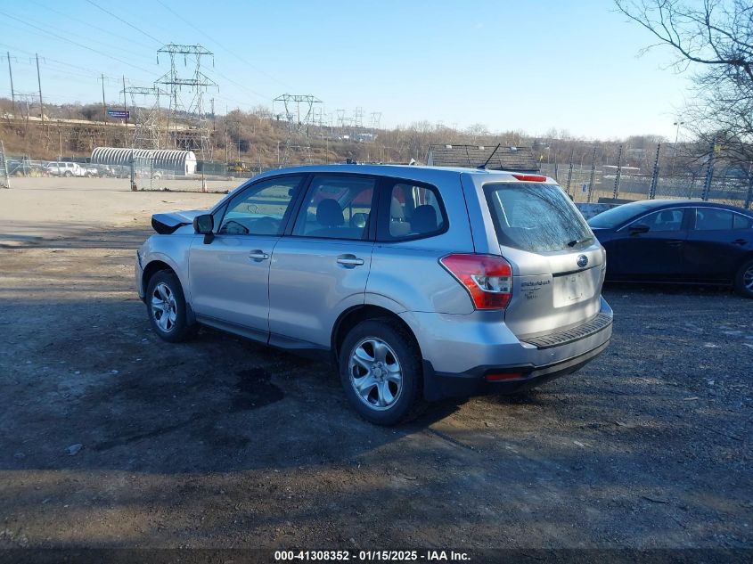 VIN JF2SJAAC9EH414876 2014 Subaru Forester, 2.5I no.3