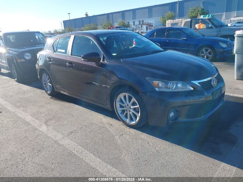 VIN JTHKD5BH1D2147644 2013 Lexus CT, 200H no.1