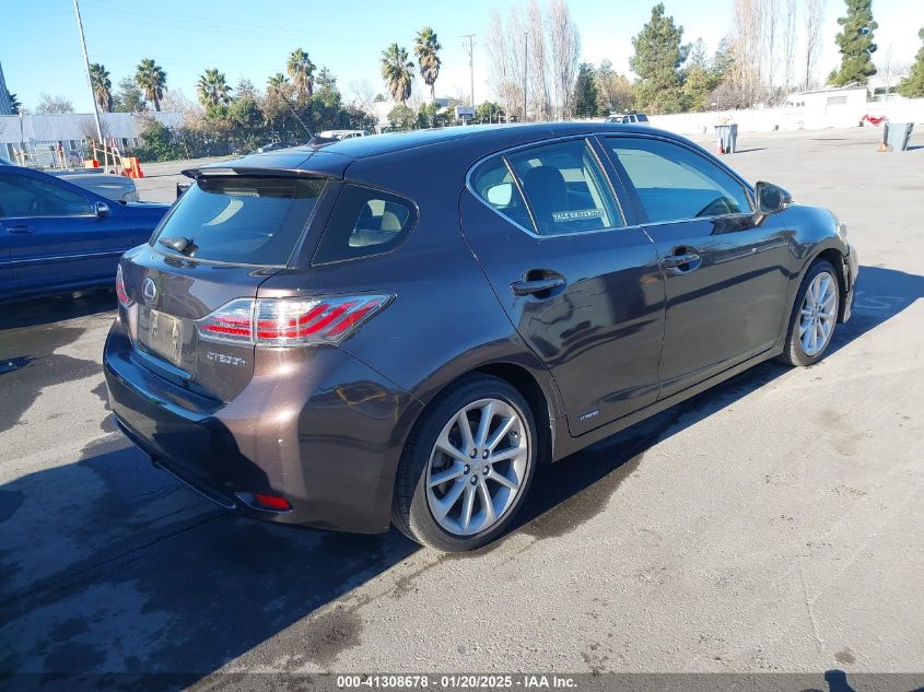 VIN JTHKD5BH1D2147644 2013 Lexus CT, 200H no.4