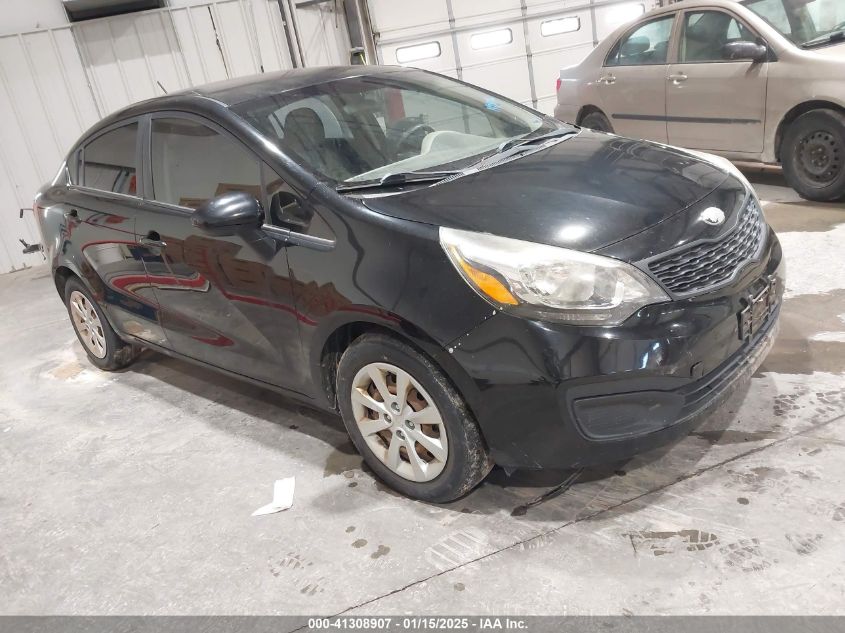 VIN KNADM4A37D6194905 2013 KIA RIO no.1