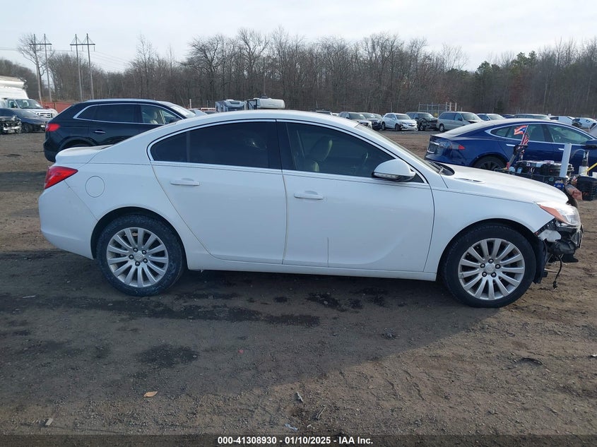 2012 BUICK REGAL VIN: 2G4GR5EK9C9116167