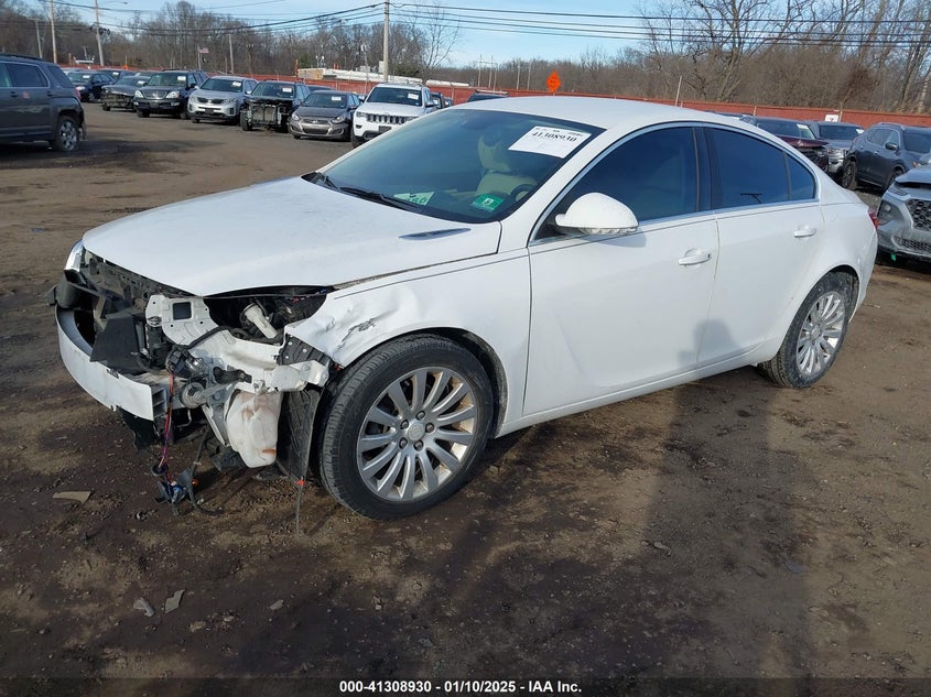 2012 BUICK REGAL VIN: 2G4GR5EK9C9116167