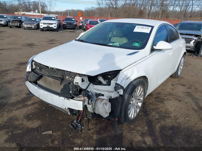2012 BUICK REGAL VIN: 2G4GR5EK9C9116167