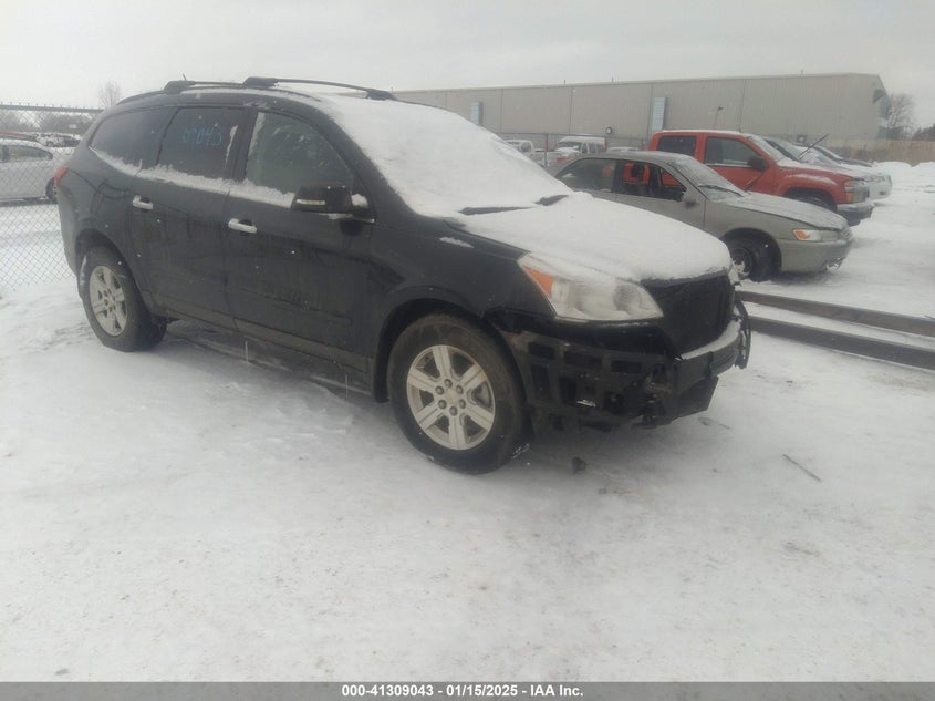 Vin: 1gnkvjedxcj223521, lot: 41799455, chevrolet traverse 20121