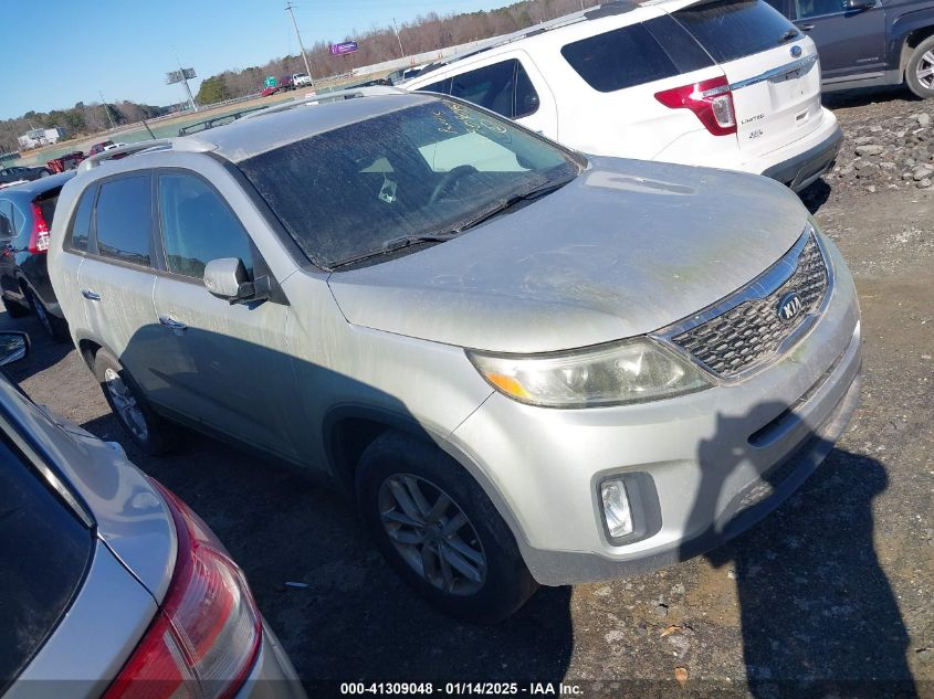 VIN 5XYKT4A78FG567031 2015 KIA SORENTO no.1