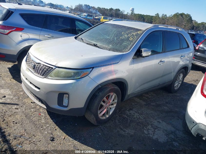 VIN 5XYKT4A78FG567031 2015 KIA SORENTO no.2