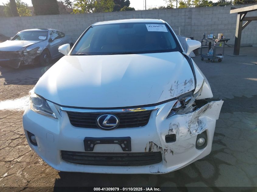 2013 Lexus Ct 200H VIN: JTHKD5BH1D2170289 Lot: 41309079