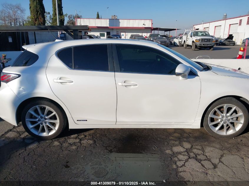 2013 Lexus Ct 200H VIN: JTHKD5BH1D2170289 Lot: 41309079
