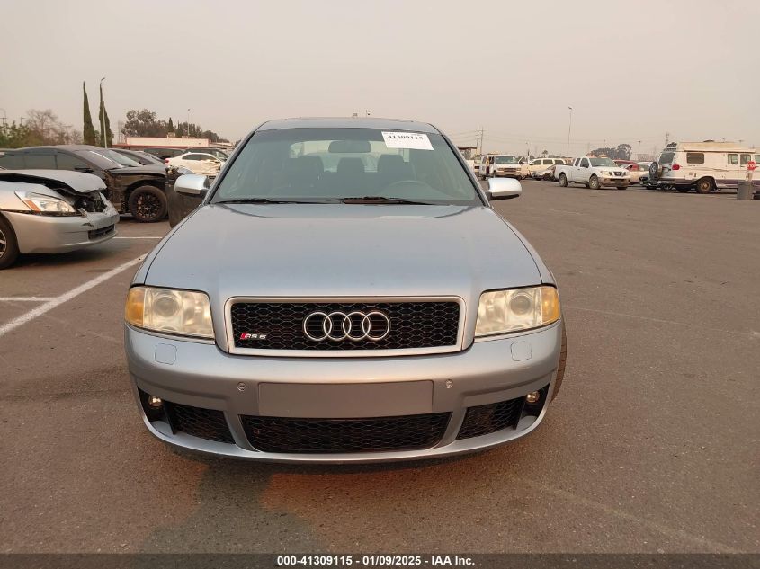 2003 Audi Rs6 VIN: WAUPV64B13N904013 Lot: 41309115