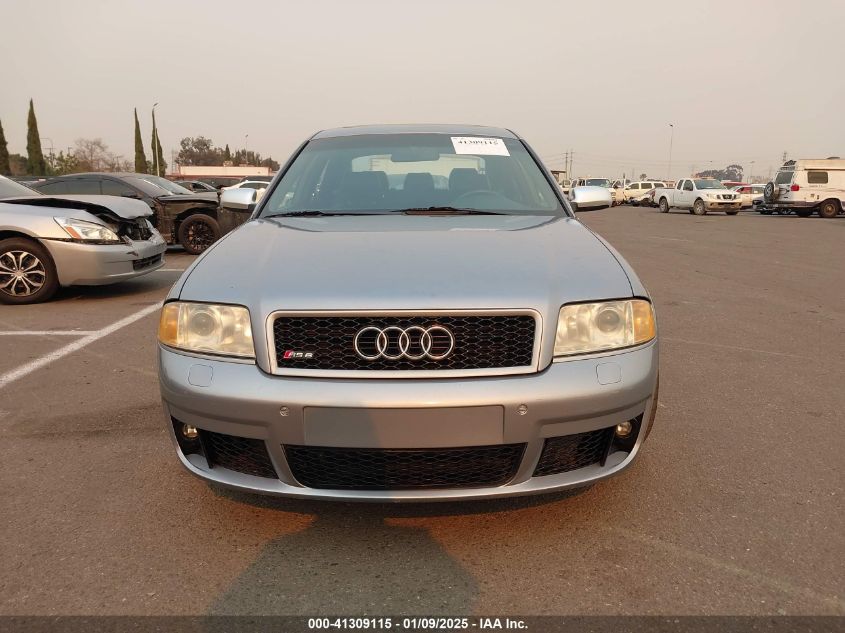2003 Audi Rs6 VIN: WAUPV64B13N904013 Lot: 41309115