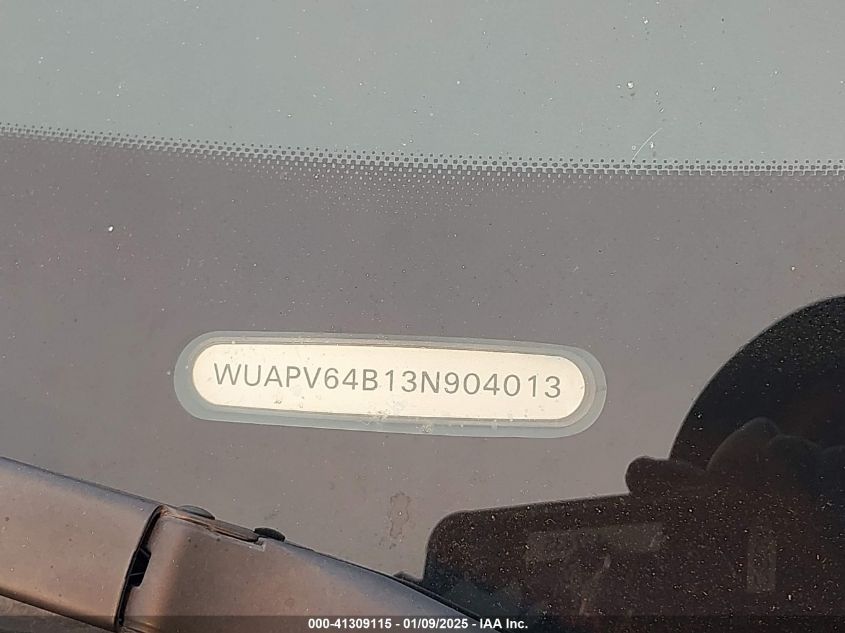 2003 Audi Rs6 VIN: WAUPV64B13N904013 Lot: 41309115