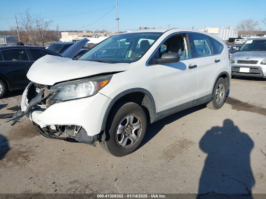 VIN 5J6RM4H38EL051117 2014 Honda CR-V, LX no.2