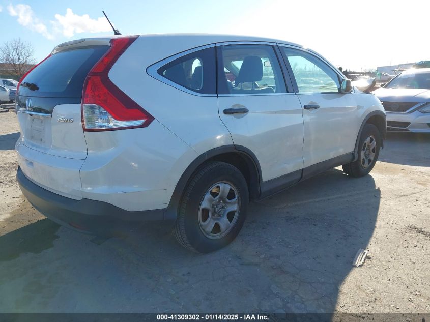 VIN 5J6RM4H38EL051117 2014 Honda CR-V, LX no.4