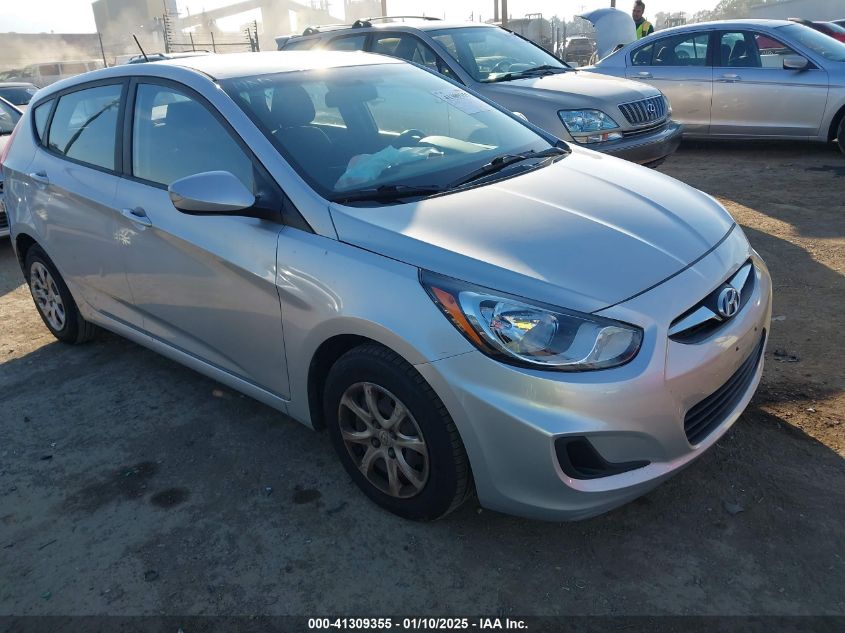 VIN KMHCT5AE6EU165199 2014 Hyundai Accent, GS no.1