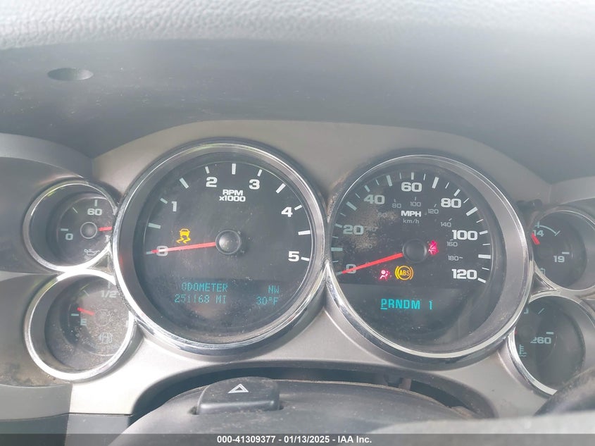 2012 CHEVROLET SILVERADO 2500HD VIN: 1GC2KXE87CZ123434