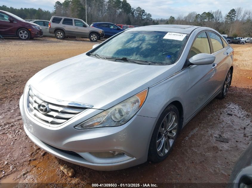 VIN 5NPEC4AC6DH619501 2013 HYUNDAI SONATA no.2