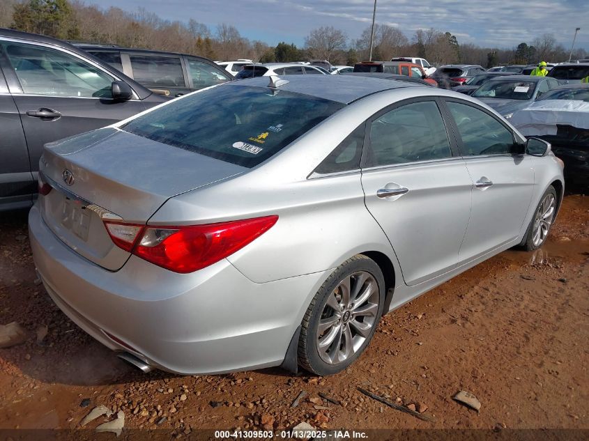 VIN 5NPEC4AC6DH619501 2013 HYUNDAI SONATA no.4