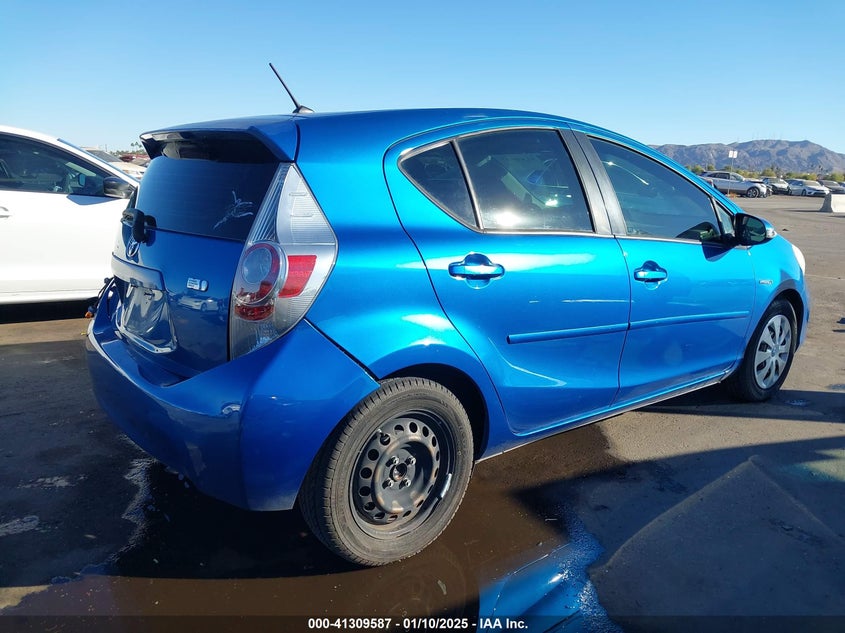 2012 TOYOTA PRIUS C VIN: JTDKDTB31C1023971