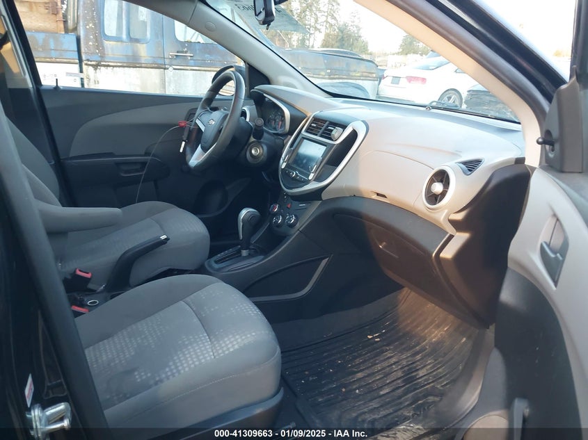 2017 CHEVROLET SONIC VIN: 1G1JB5SG1H4139525