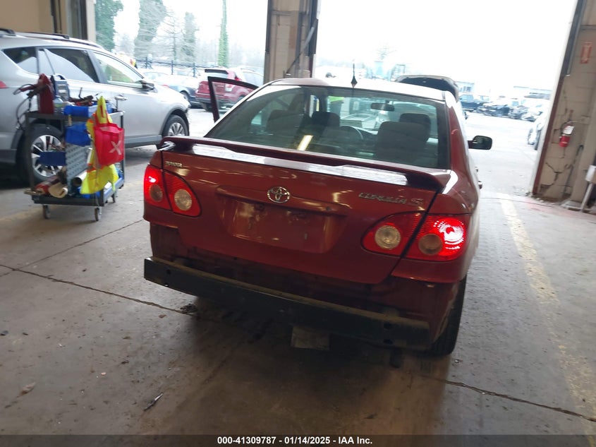 2008 TOYOTA COROLLA VIN: 1NXBR30EX8Z042302