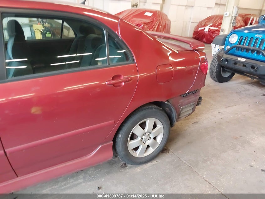 2008 TOYOTA COROLLA VIN: 1NXBR30EX8Z042302