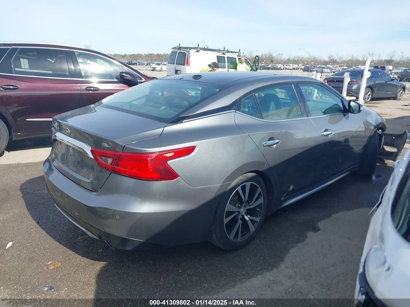 2016 NISSAN MAXIMA 3.5S/SV/SL/SR/PLAT - 1N4AA6AP1GC905877