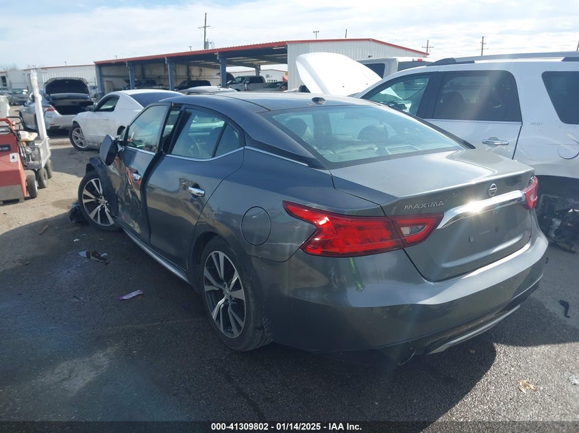 2016 NISSAN MAXIMA 3.5S/SV/SL/SR/PLAT - 1N4AA6AP1GC905877