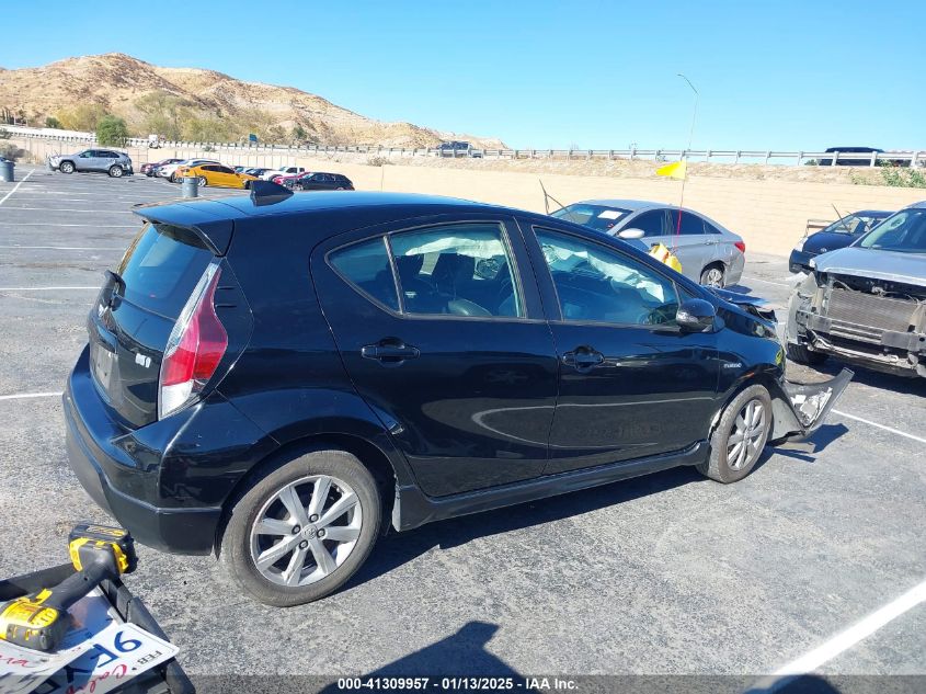 2017 Toyota Prius C VIN: JTDKDTB37H1592170 Lot: 41309957