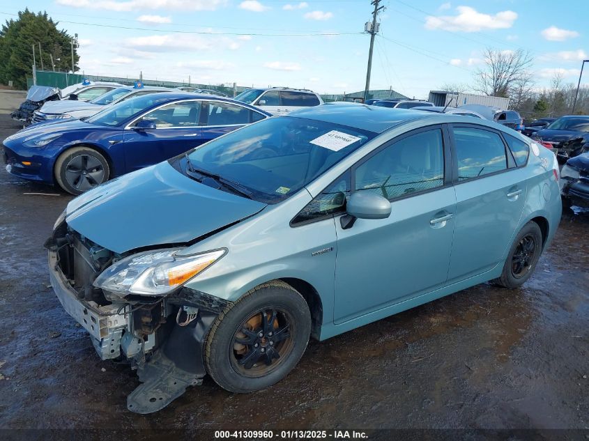 VIN JTDKN3DU2E1755919 2014 Toyota Prius, Two no.2