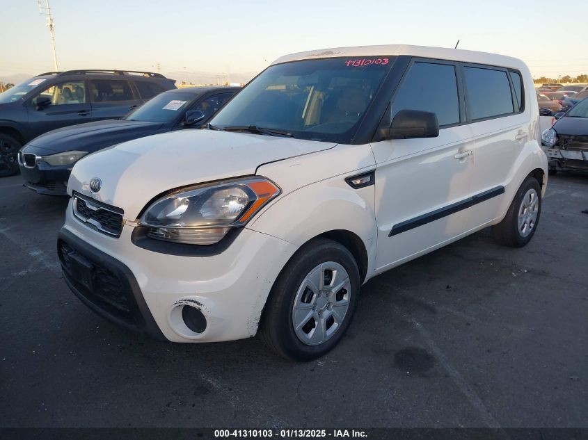 VIN KNDJT2A54D7543236 2013 KIA SOUL no.2