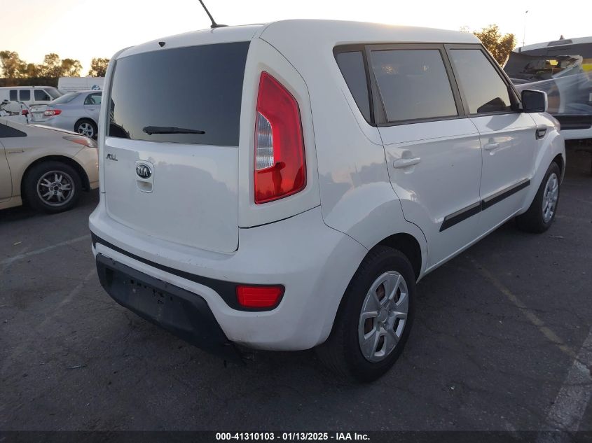 VIN KNDJT2A54D7543236 2013 KIA SOUL no.4