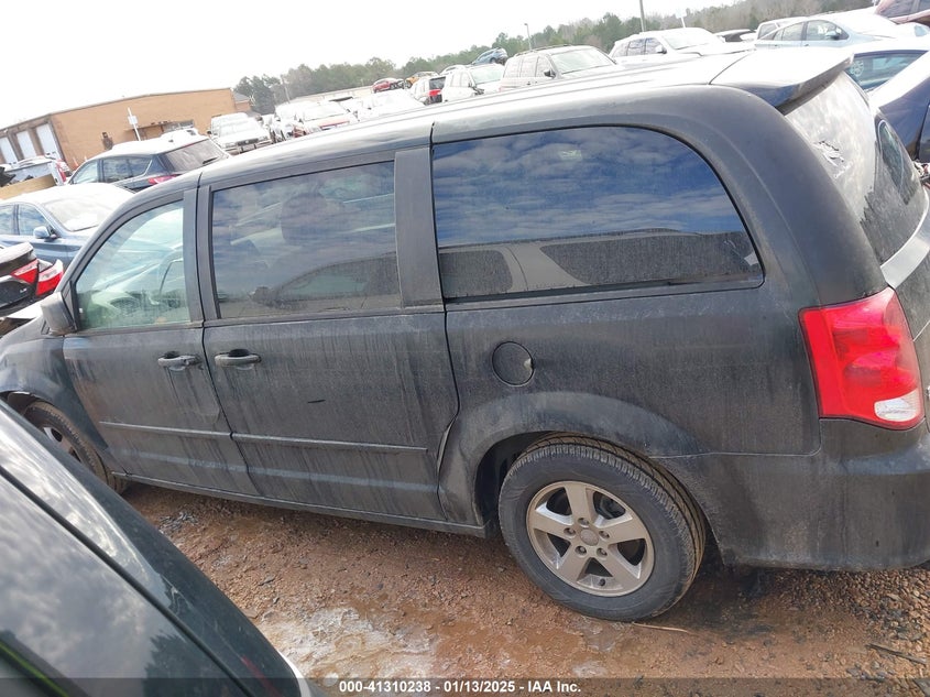 2013 DODGE GRAND CARAVAN SXT - 2C4RDGCG9DR580437