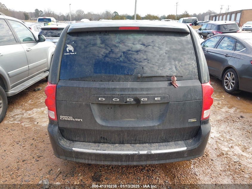 2013 DODGE GRAND CARAVAN SXT - 2C4RDGCG9DR580437