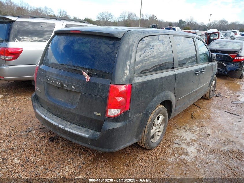 2013 DODGE GRAND CARAVAN SXT - 2C4RDGCG9DR580437