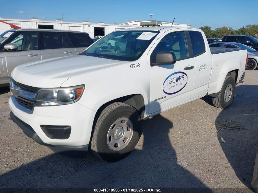 2016 CHEVROLET COLORADO VIN: 1GCHSBEA7G1227250