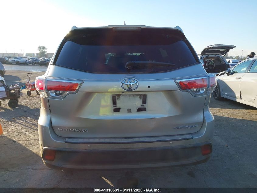 VIN 5TDDKRFH8ES061808 2014 Toyota Highlander no.16