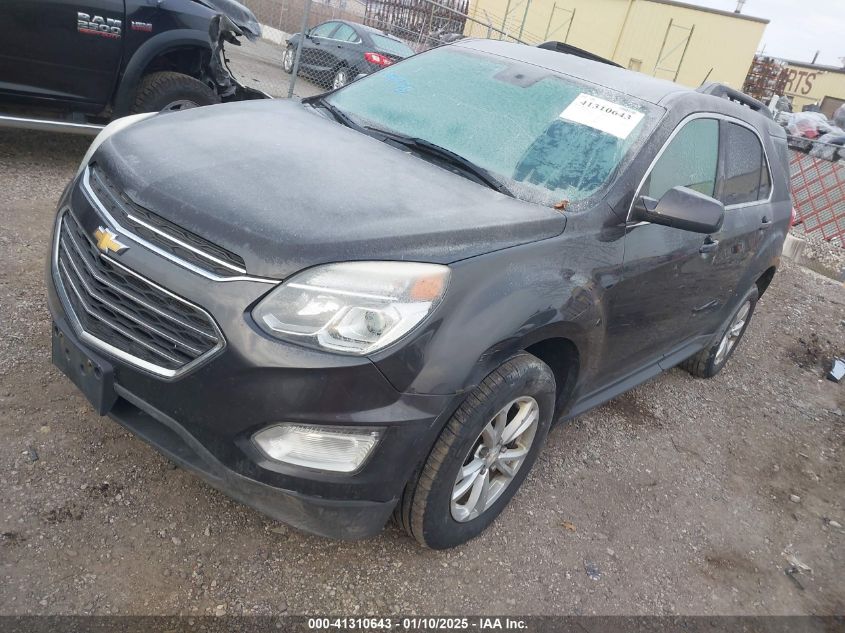 VIN 2GNFLFE38G6125859 2016 Chevrolet Equinox, LT no.2