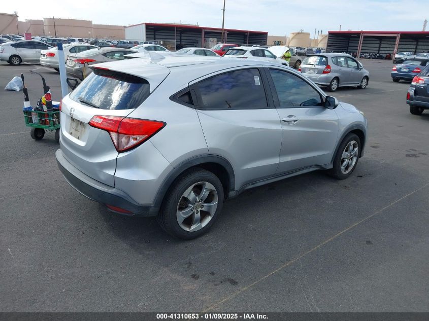 VIN 3CZRU5H31GM749687 2016 Honda HR-V no.4