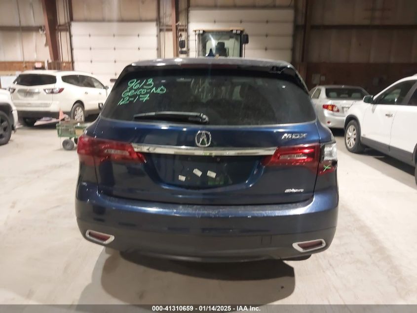 VIN 5FRYD4H48FB002870 2015 Acura MDX no.16